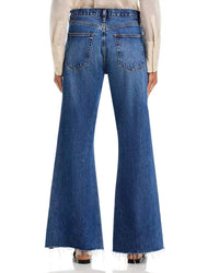Frame - Lax High Rise Flare Jeans