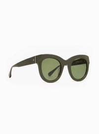 Aperçu Eyewear Women's Le Chat Cat-eye Sunglasses in foret - women's accessory