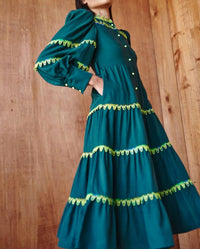 Celia B - Hasu Tiered Midi Dress