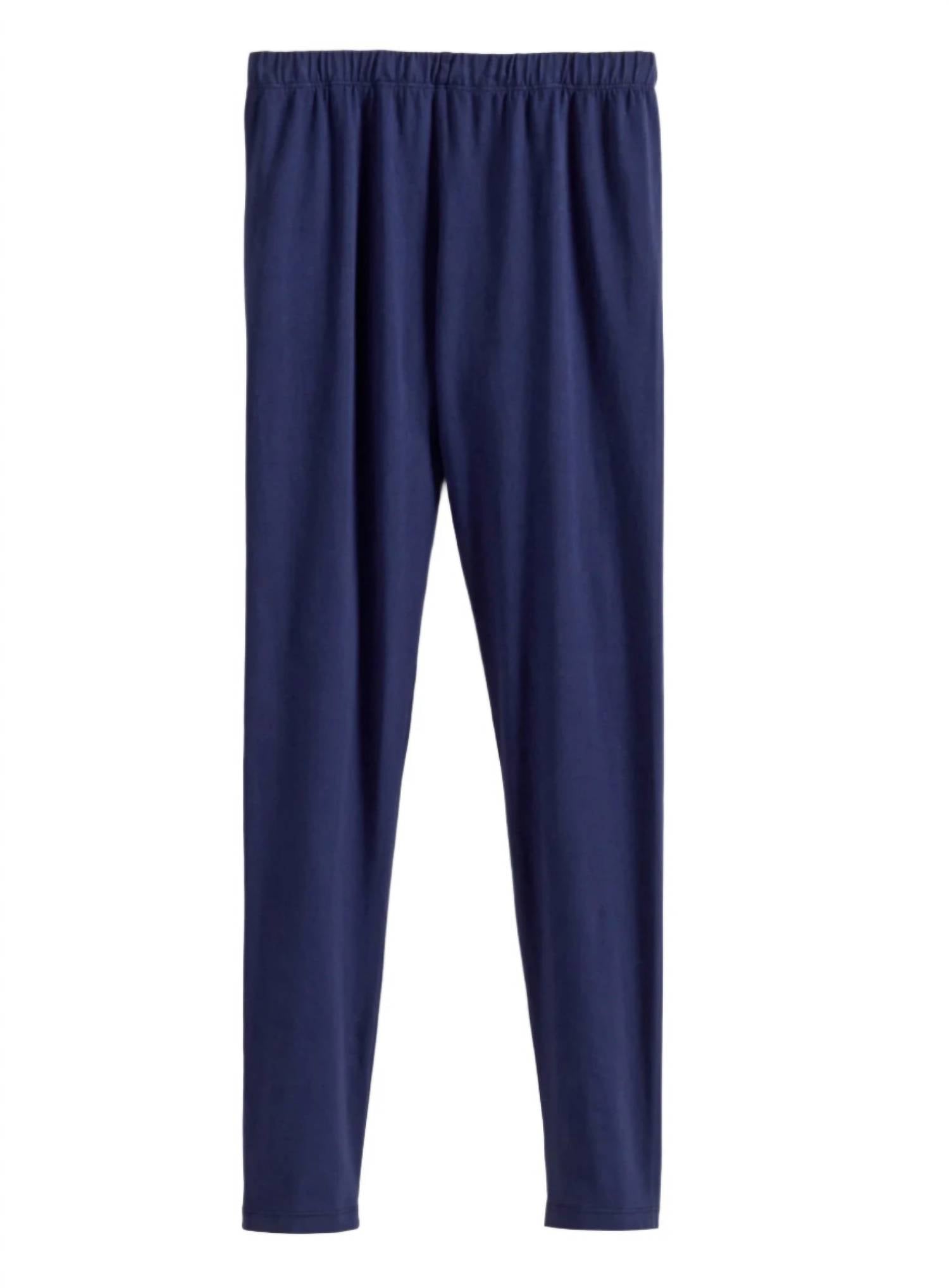 Jess & Jane - Mineral Washed Cotton Ankle Legging Pant