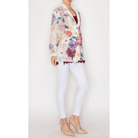 Origami - Women's Lace Floral Blazer