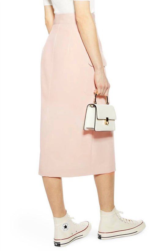 Topshop - Utility Midi Skirt