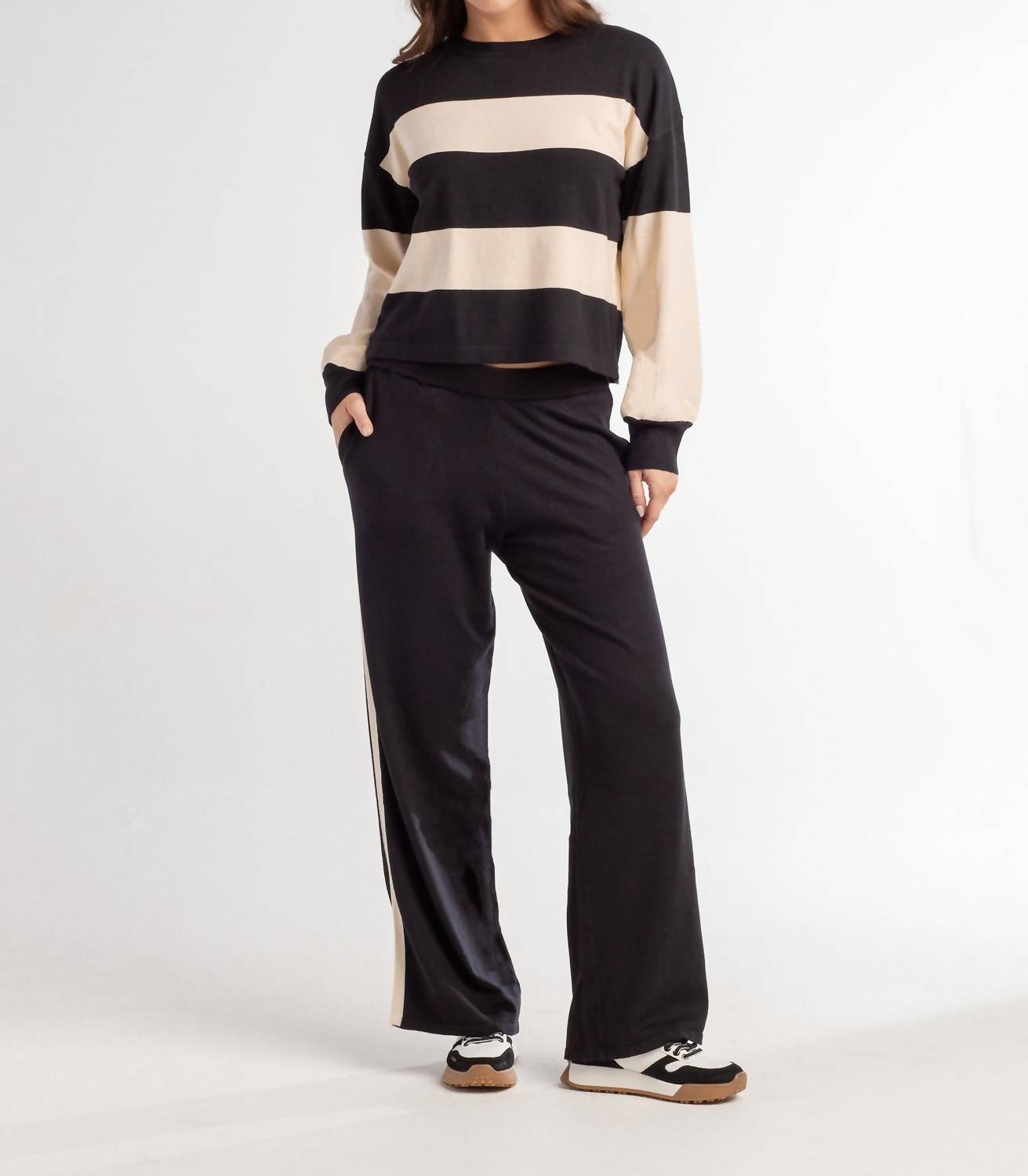Red Haute - Women's Lux Sweater Knit Lounge Pants