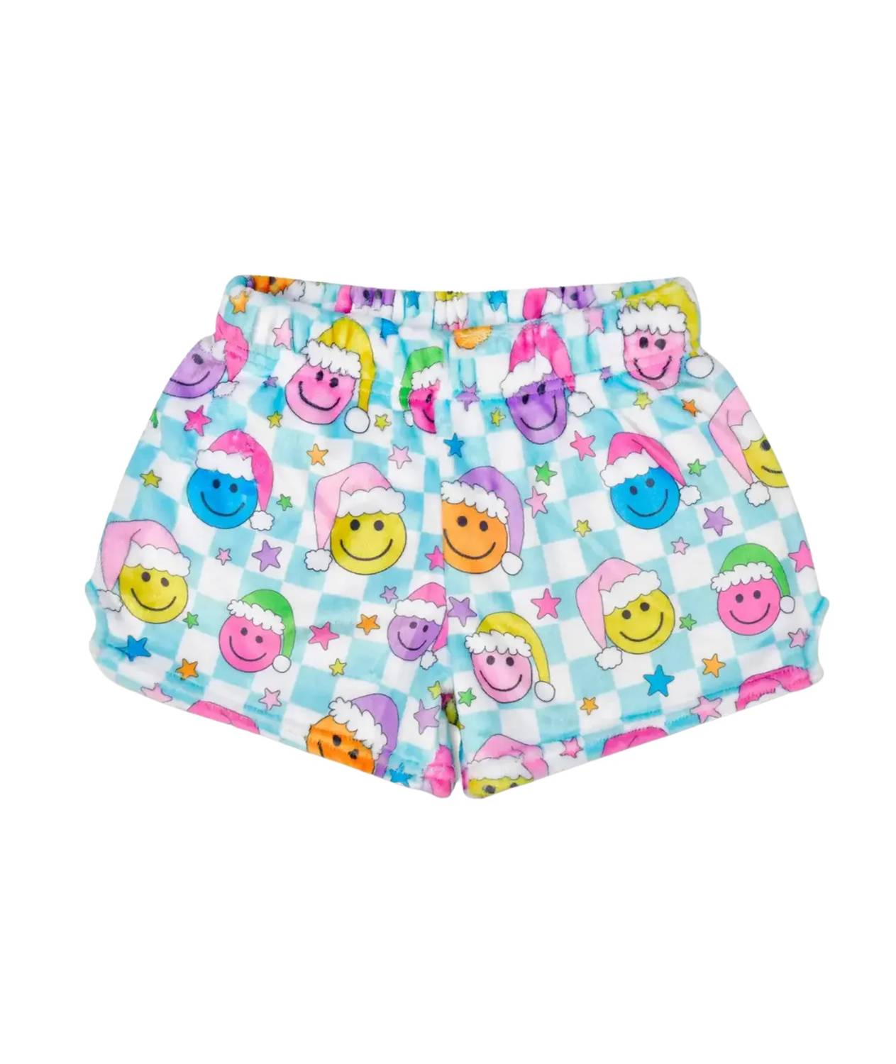 Iscream - Girl's Happy Santa Plush Shorts