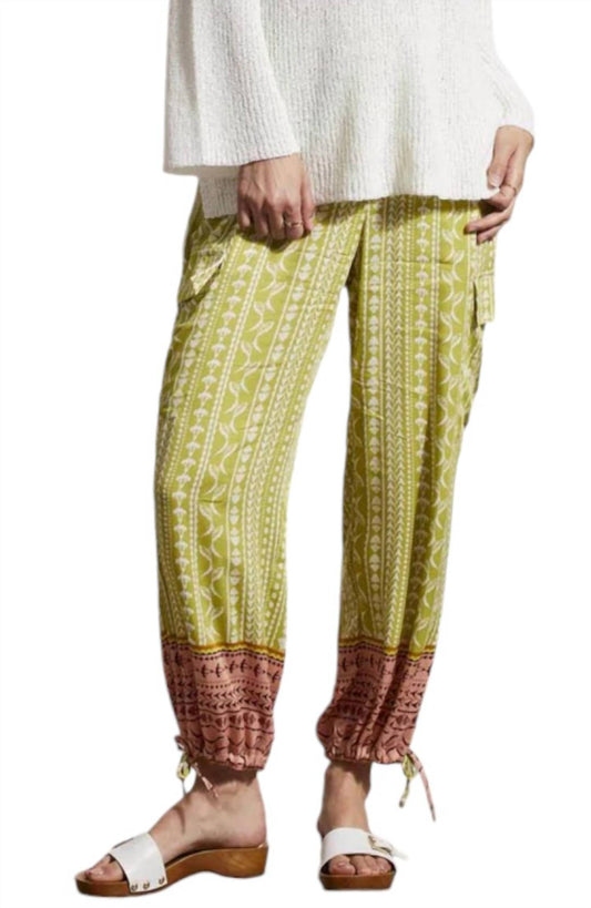 Tribal - Border Print Cargo Pants