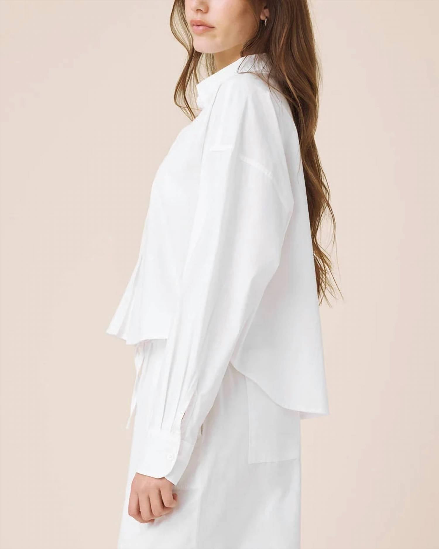Splendid - Mallory Poplin Button Down Top
