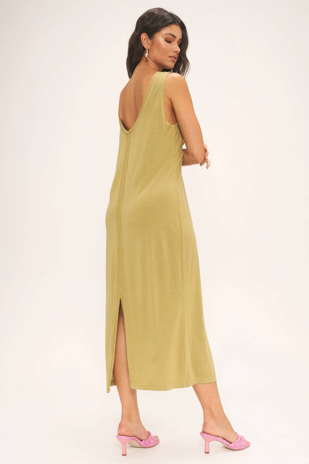 Project Social T - Vintage Wash Seemed Dress