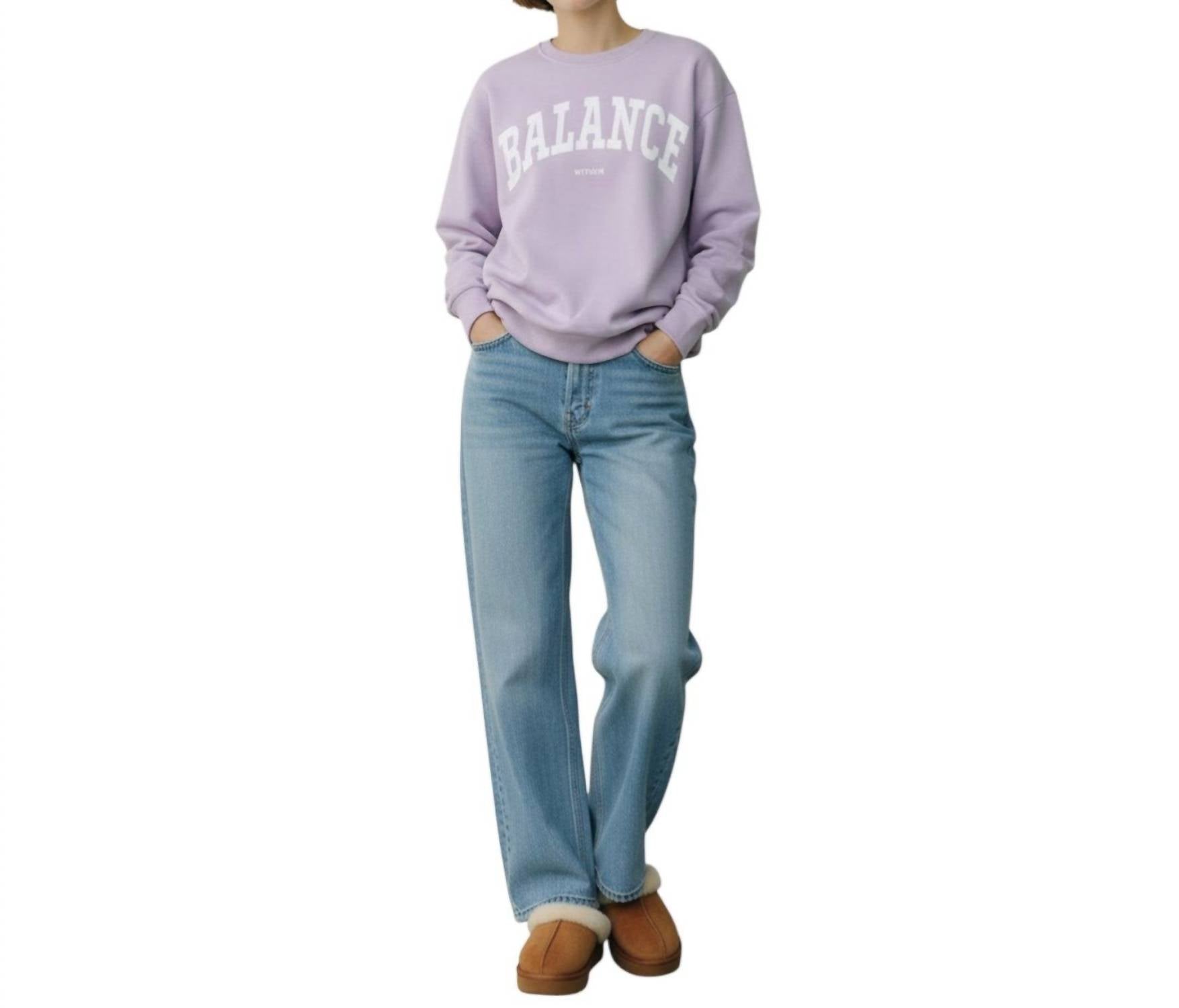 Ambar - Balance Fleece Sweatshirt Top
