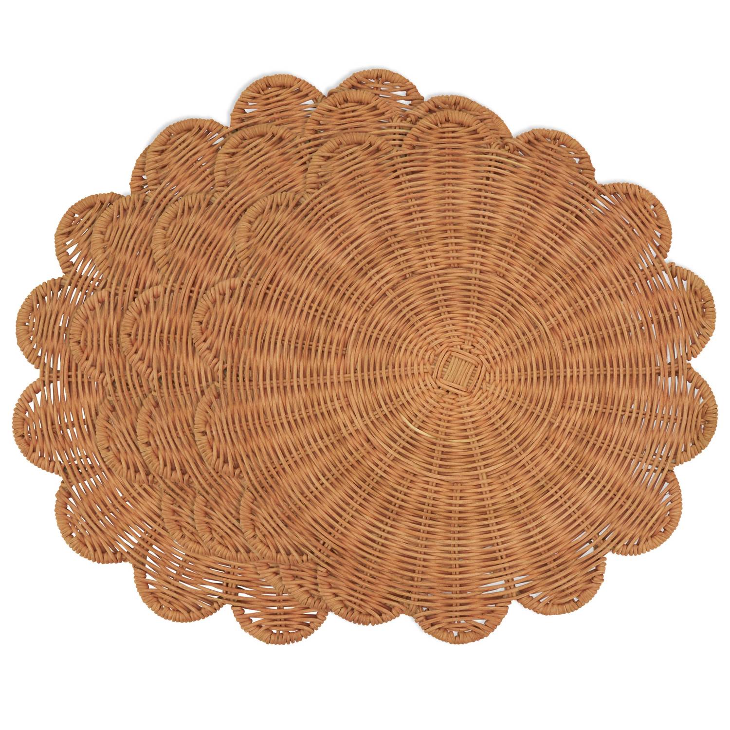 Saro Lifestyle - Rattan Charger Placemats - Set Of 4