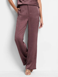 Nic + Zoe - Eliot Wide Leg Luxe Satin Pants