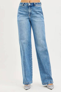 Risen - Lafayette Slouchy Straight Jeans