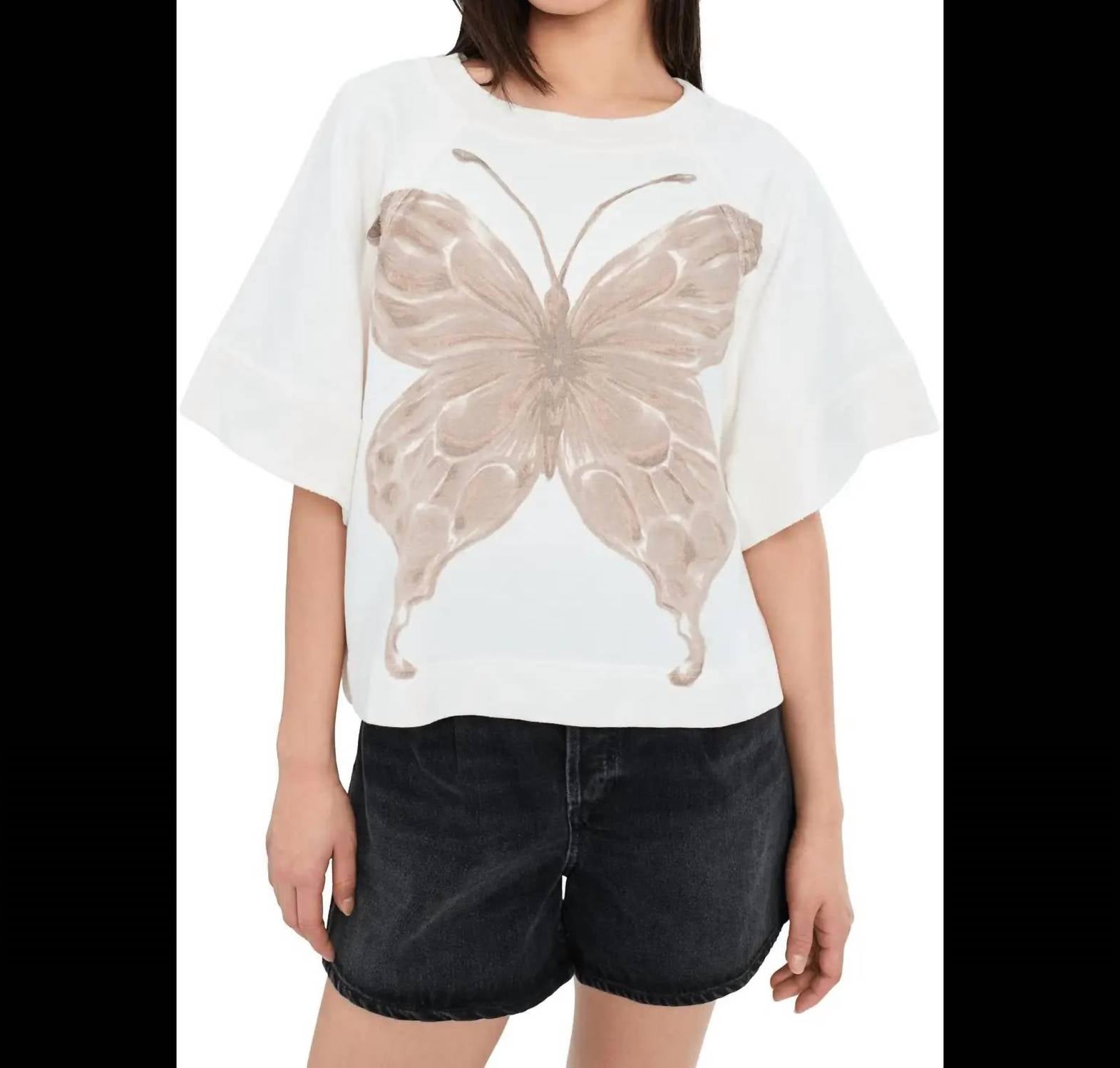 Free People - Dahlia Short Sleeve Pullover