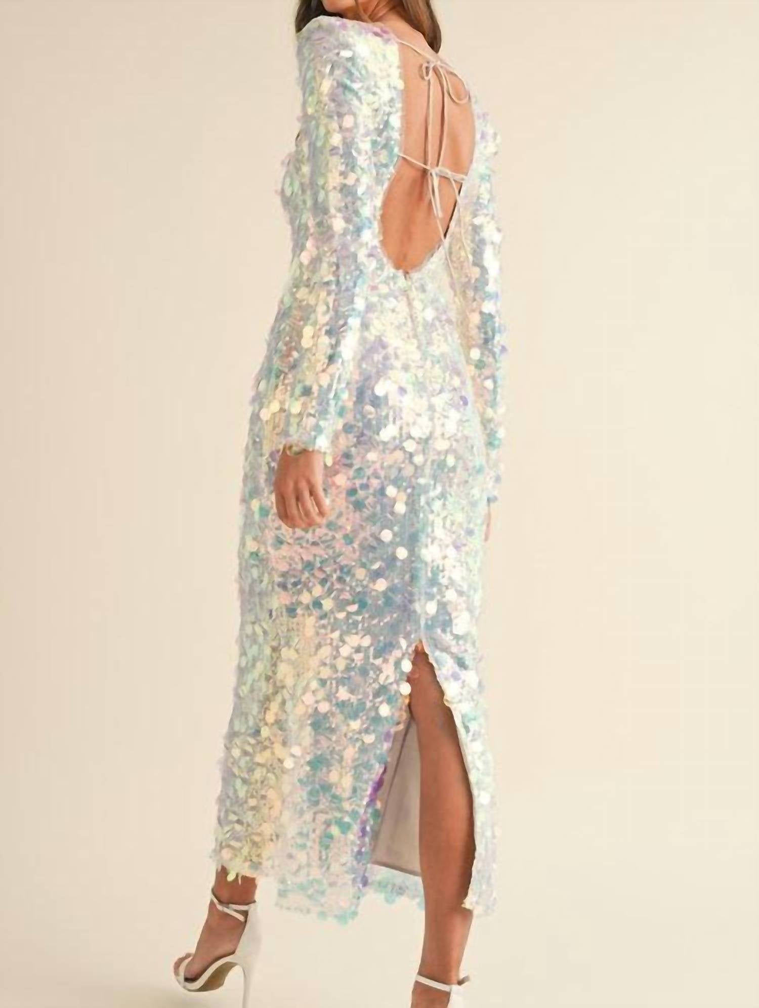 Mable - Adella Sequin Midi Dress