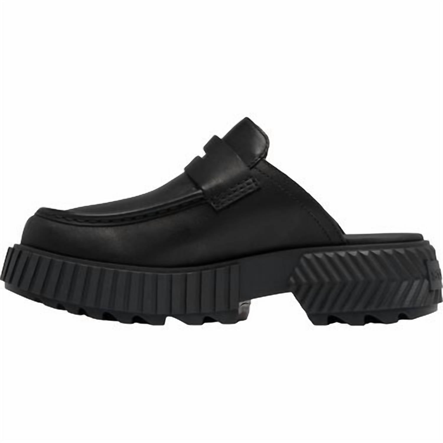 SOREL Women's Ona Avenue Loafer in black - women's flats - detail view
