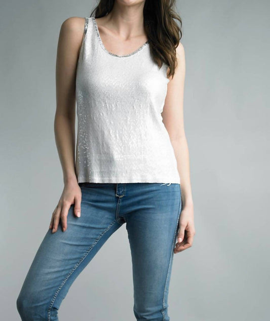 Tempo Paris - Sequin Tank