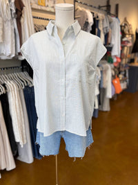 Kld. Signature - Women's Samantha Seersucker Button Down Shirt