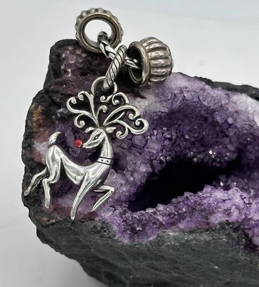 Brighton - RED NOSE REINDEER CHARM