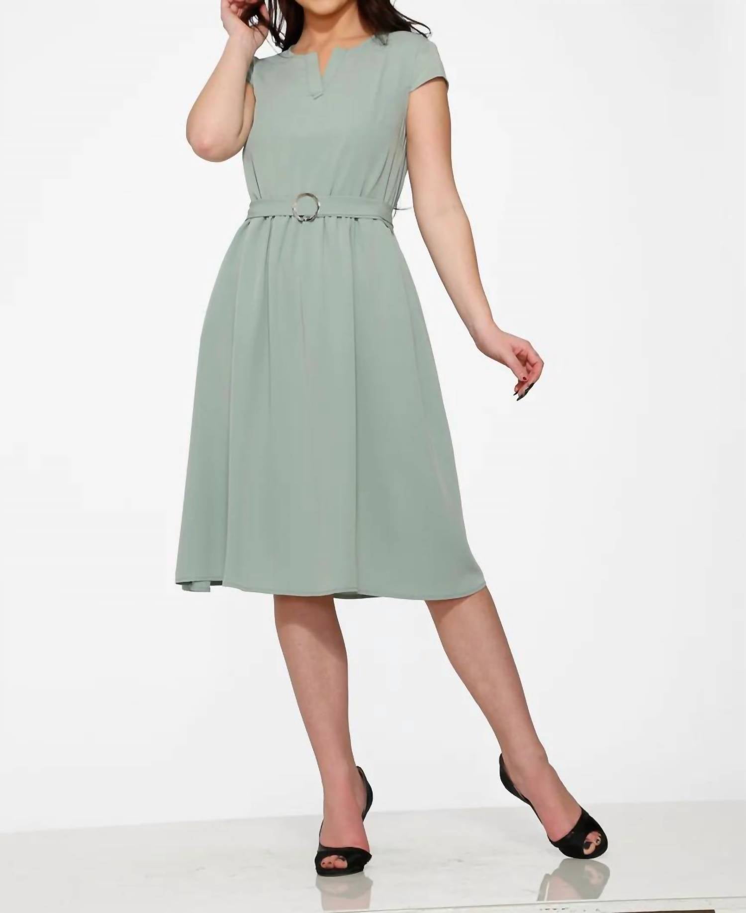 Orchid Bloom - Plain Swing Dress