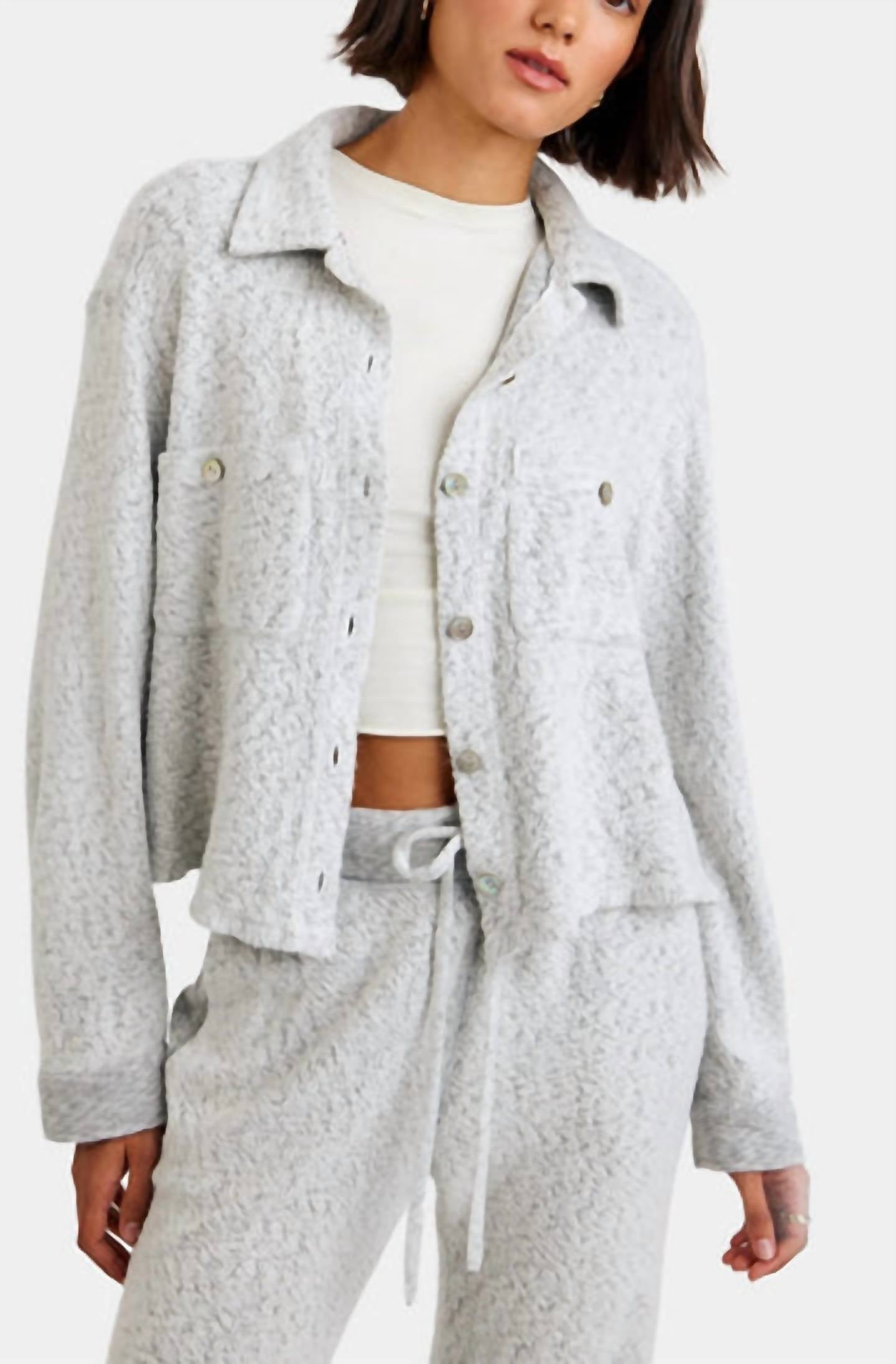 Bella Dahl - Cozy Pocket Button Down