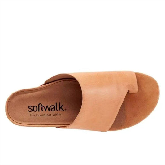 Softwalk - women's Corsica Leather Sandal