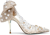 Betsey Johnson - Women's Esmy Pearl Clear Pumps