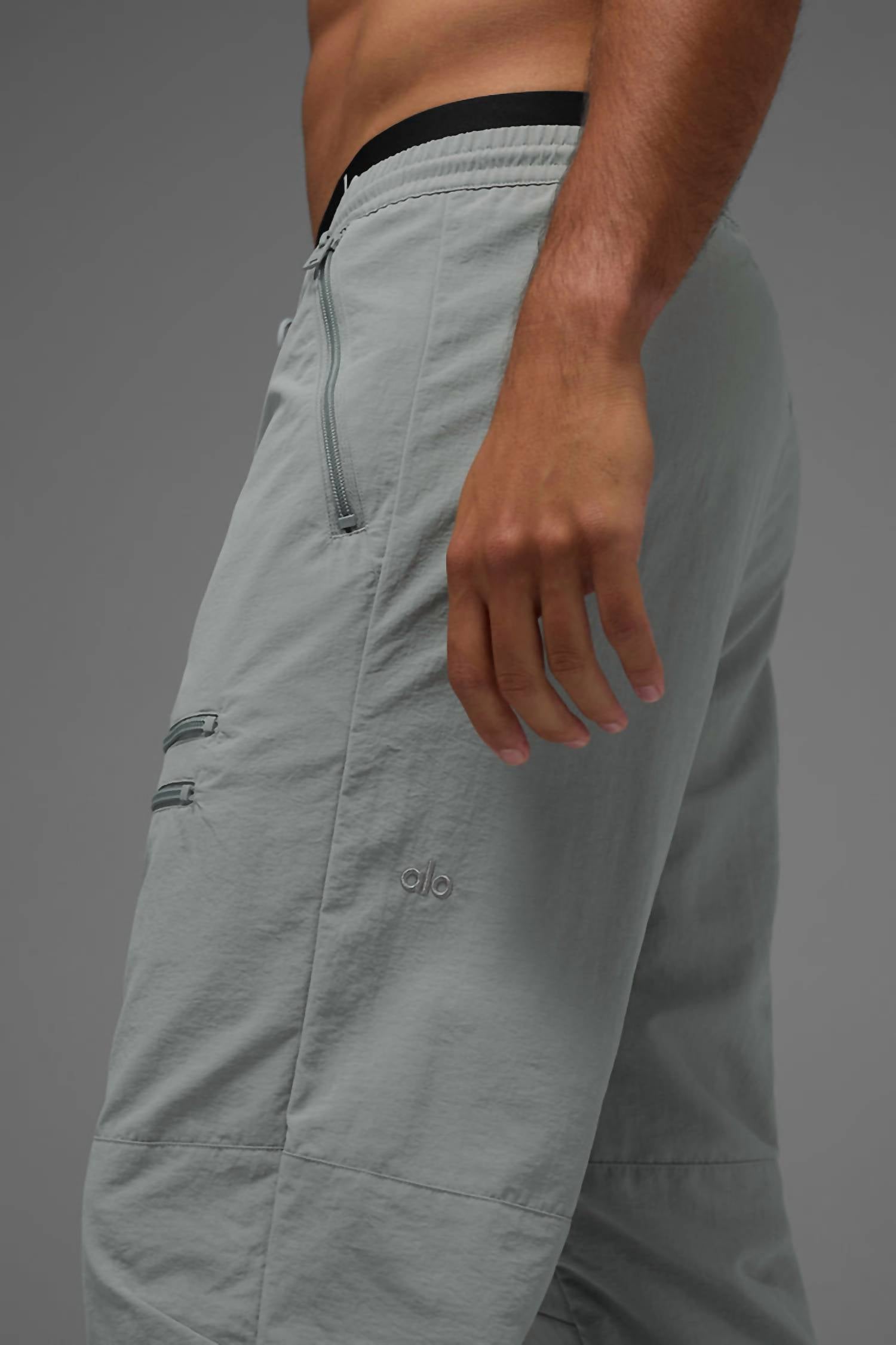 ALO YOGA Takeaway Track Pants in gray - men's pants - view 4