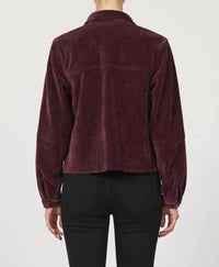 Dear John Denim - Gina Cropped Button Front Chenille Jacket