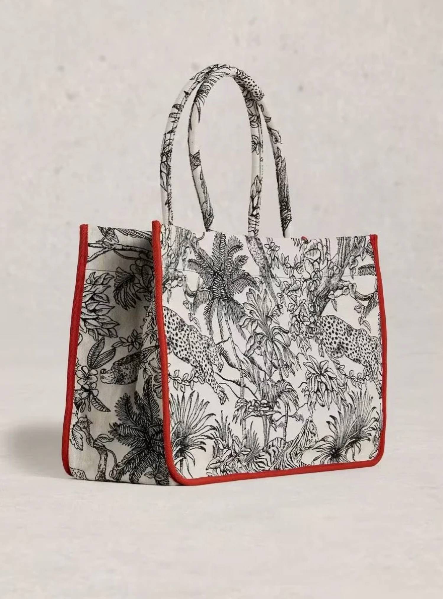 White Stuff - Women's Jasmine Jacquard Tote Bag