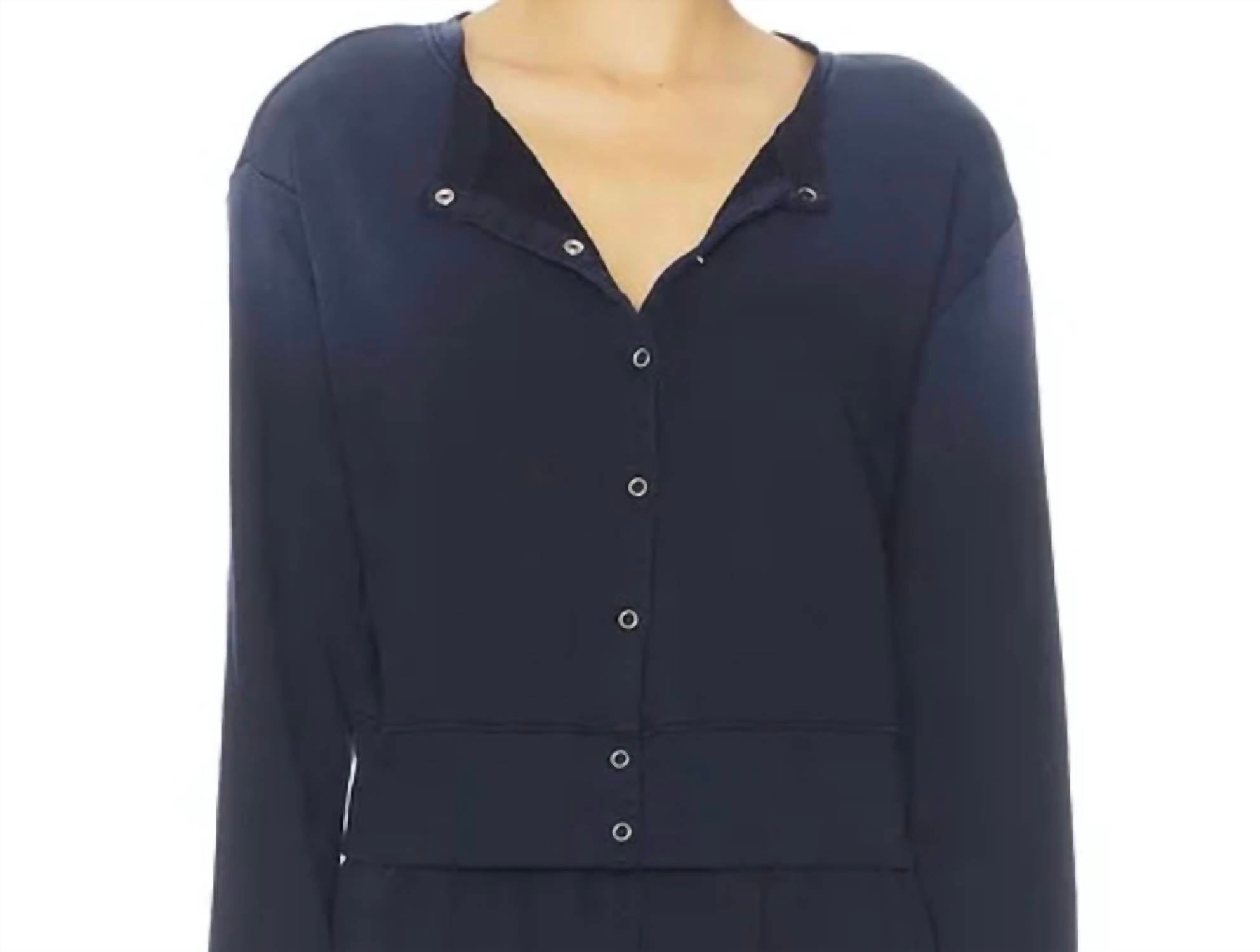 Michael Lauren - Novak Snap Front Sweatshirt