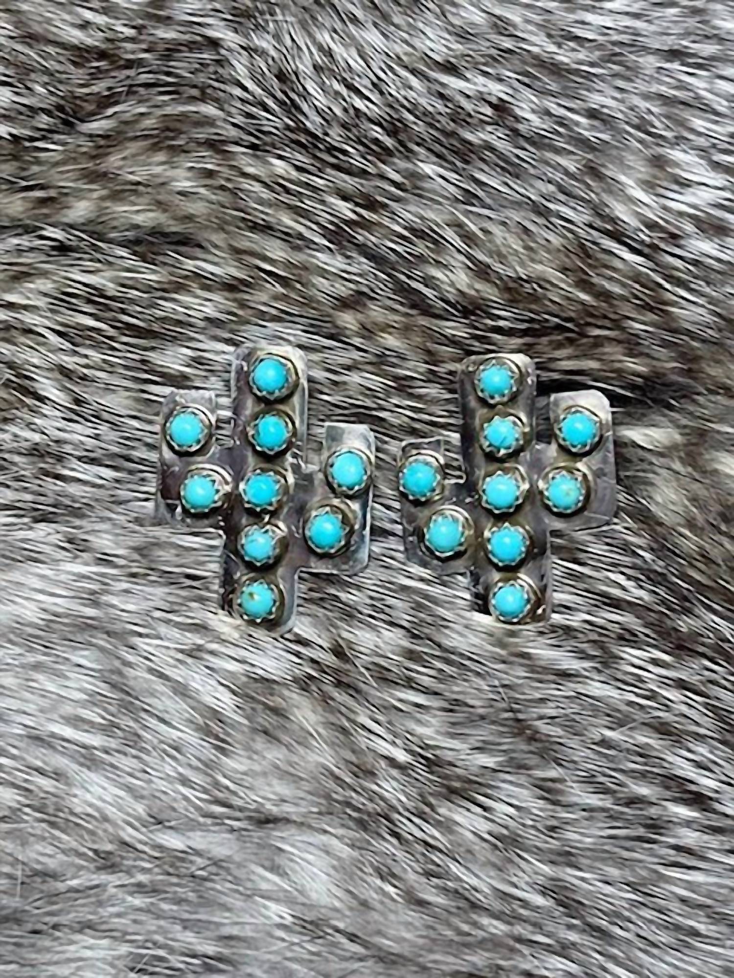 Deadwood - Women's Ad Sterling Cactus Earrings