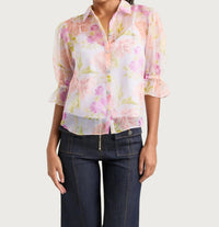 Cinq A Sept - Midnight Tulips Fiona Top