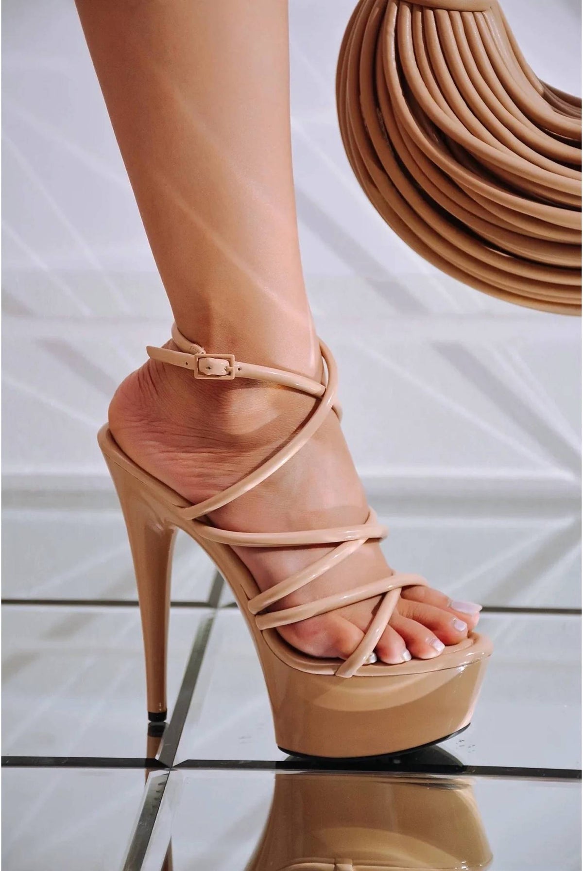 Cape Robbin - Women's Lili Strappy Heels