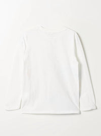 Stella Mccartney - Girl's Long Sleeve Tee With Horse Sketch Print
