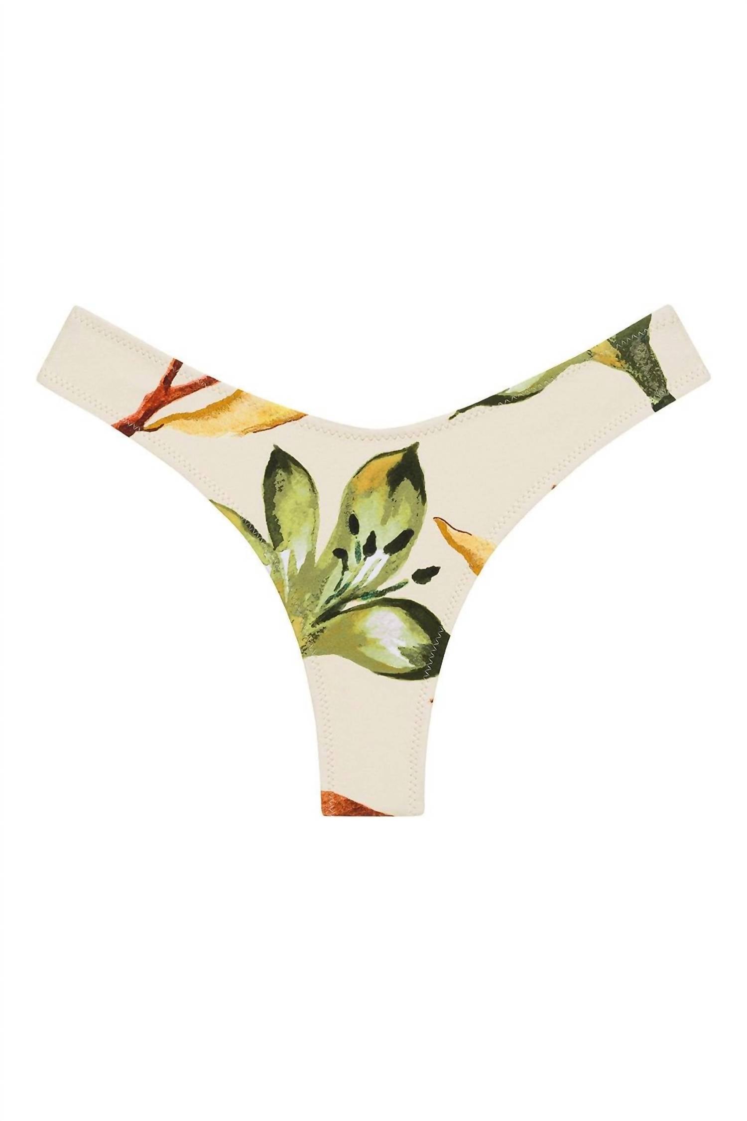 Montce - Added Coverage Lulu Zig-zag Stitch Bikini Bottom