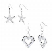 Gold & Honey - Women's Starfish And Dolphin Earrings Set