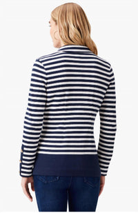 Nic + Zoe - Striped City Charm Knit Blazer