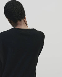 Mijeong Park Cashmere Blend V-neck Sweater in black - women's sweater - view 6