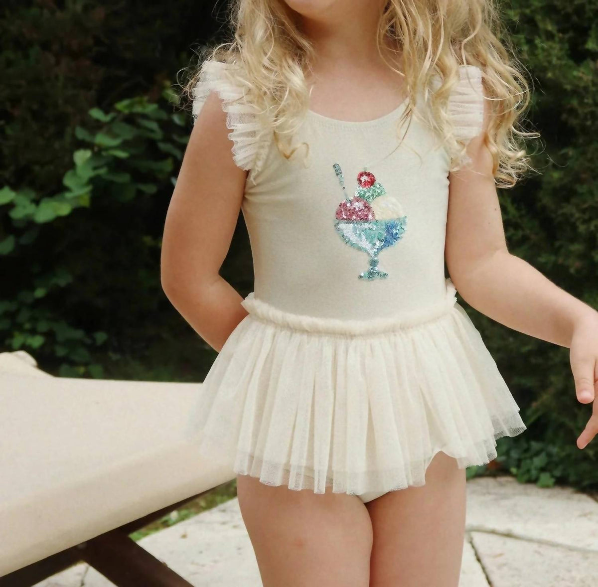 Konges Sløjd - Girl's Amandine One-piece Swimsuit