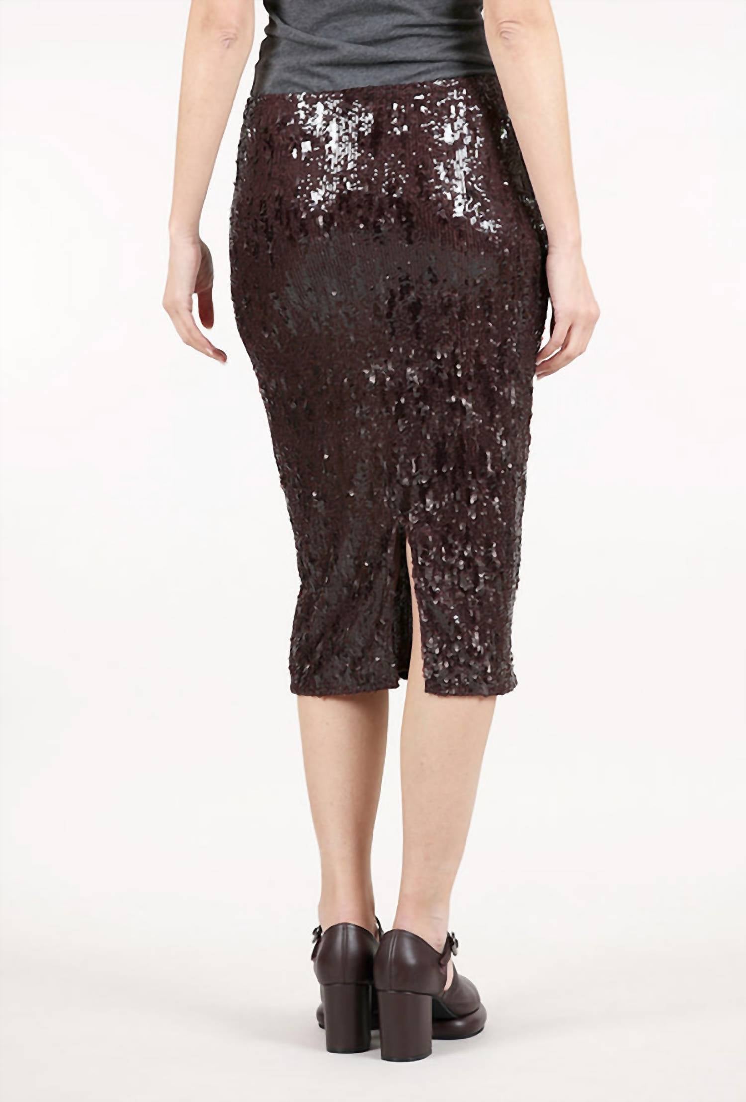 Grade & Gather - Gabrielle Sequin Midi Skirt
