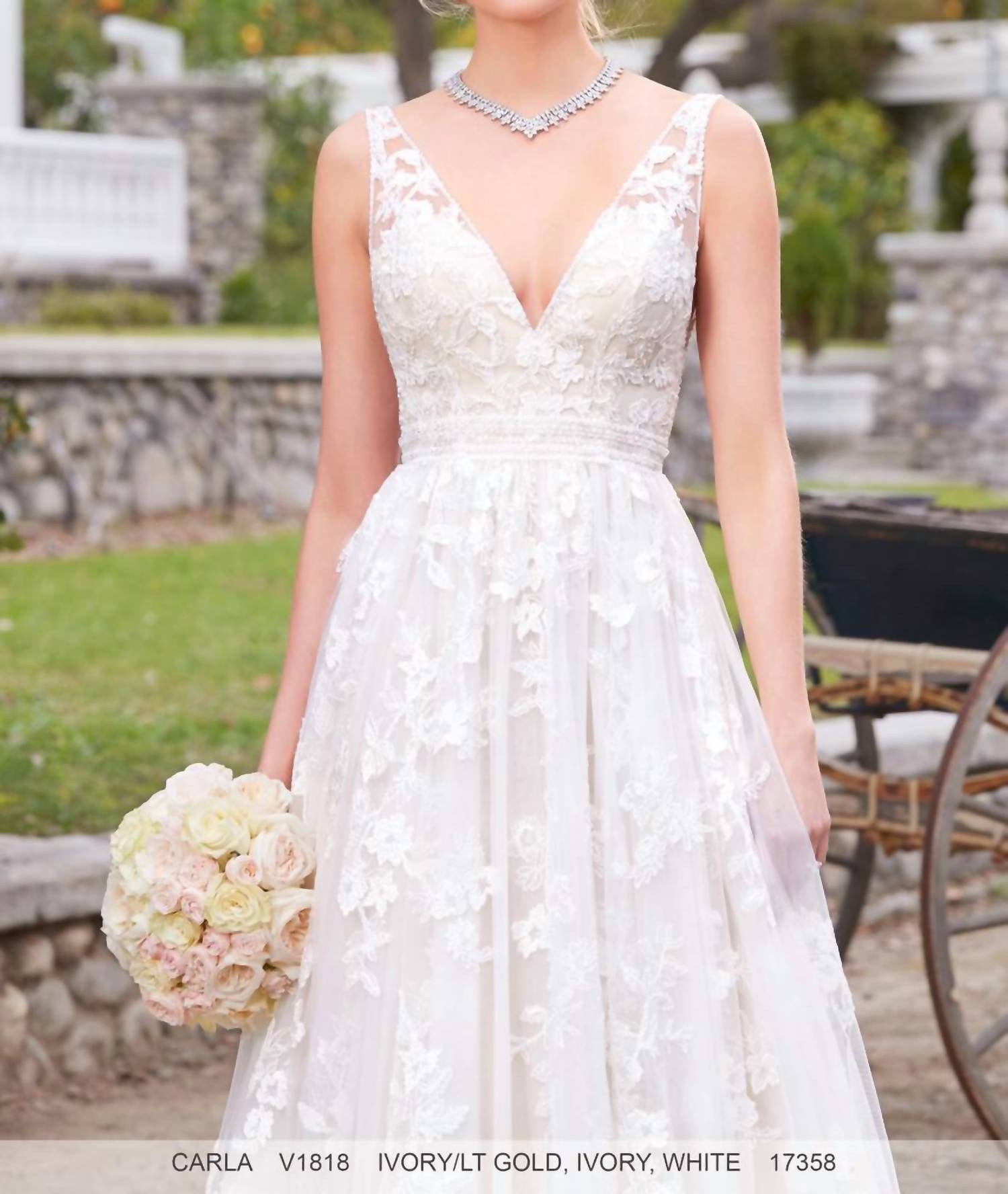 Ivoire By Kitty Chen - Carla A-line Wedding Dress