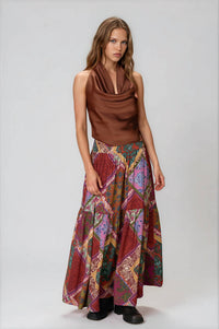 Dress Forum - Sondra Satin Halter Top
