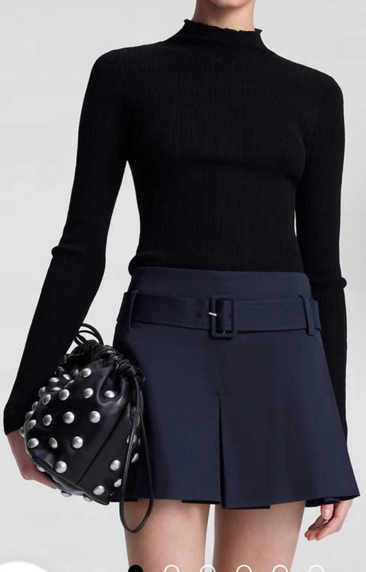 A.L.C. - Hugh Fine Cotton Knit Top