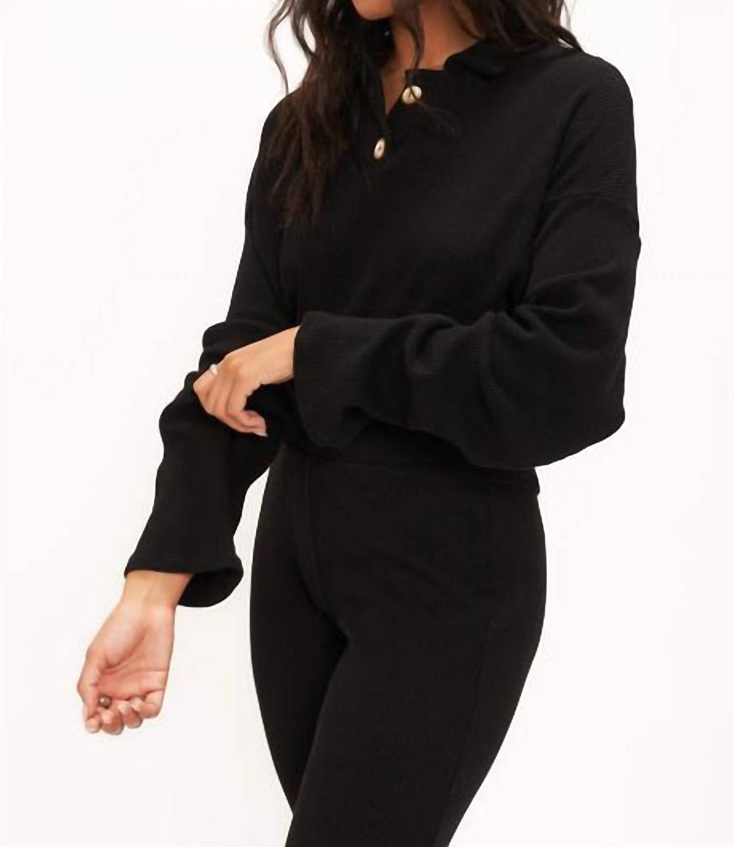 Project Social T - Sure Shot Collared Sweater