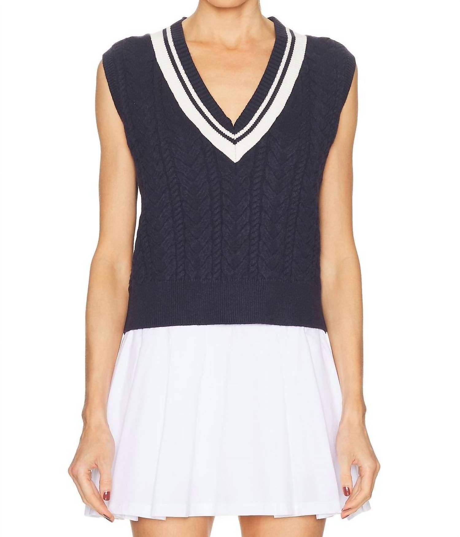 Beyond Yoga - Cable Knit Vest
