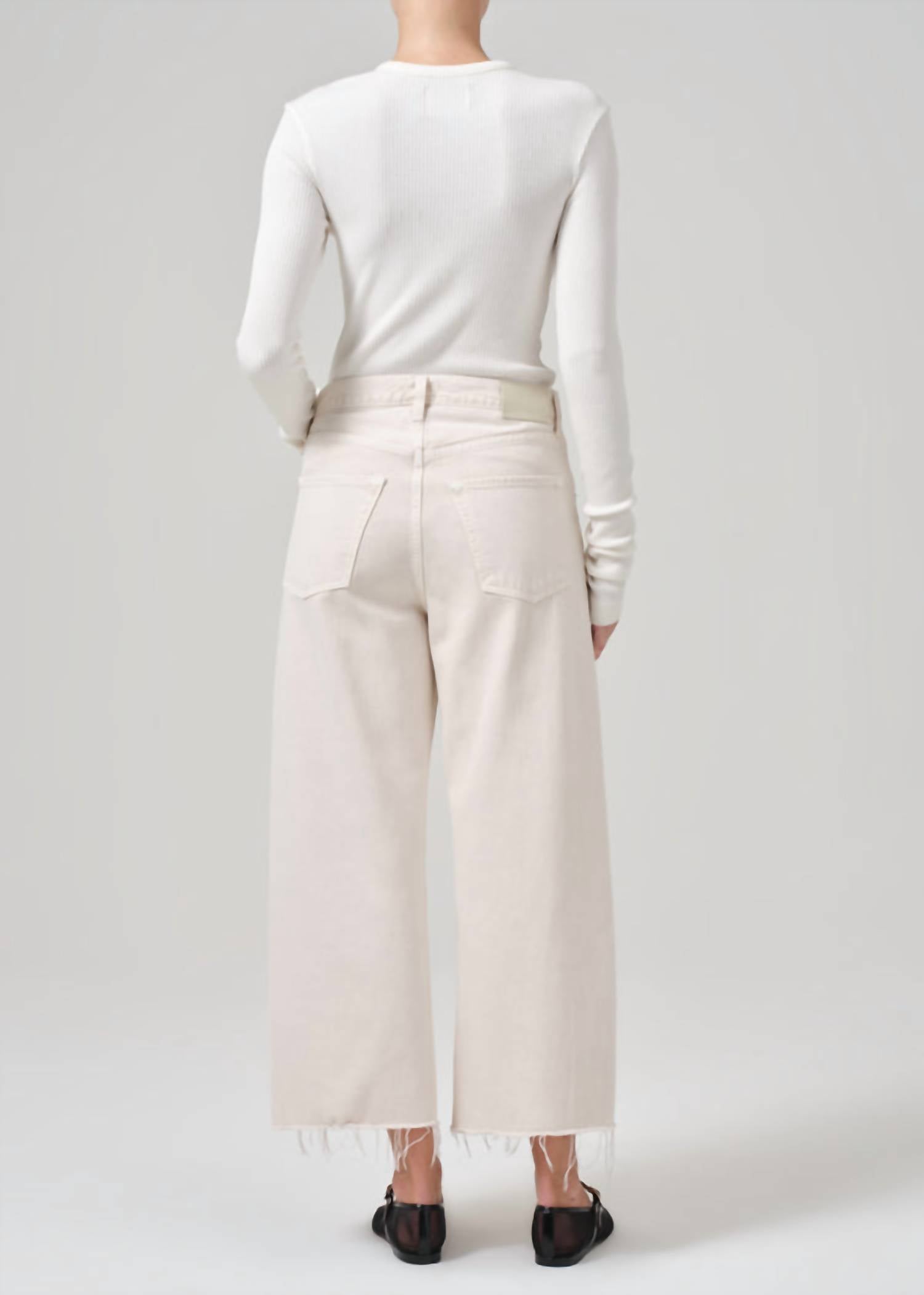 Citizens Of Humanity - Ayla Raw Hem Crop Jeans