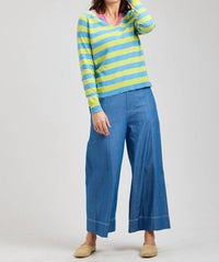 Zaket & Plover - Stripe Knit Sweater