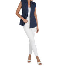 Love Token - Polly Linen Blend Vest