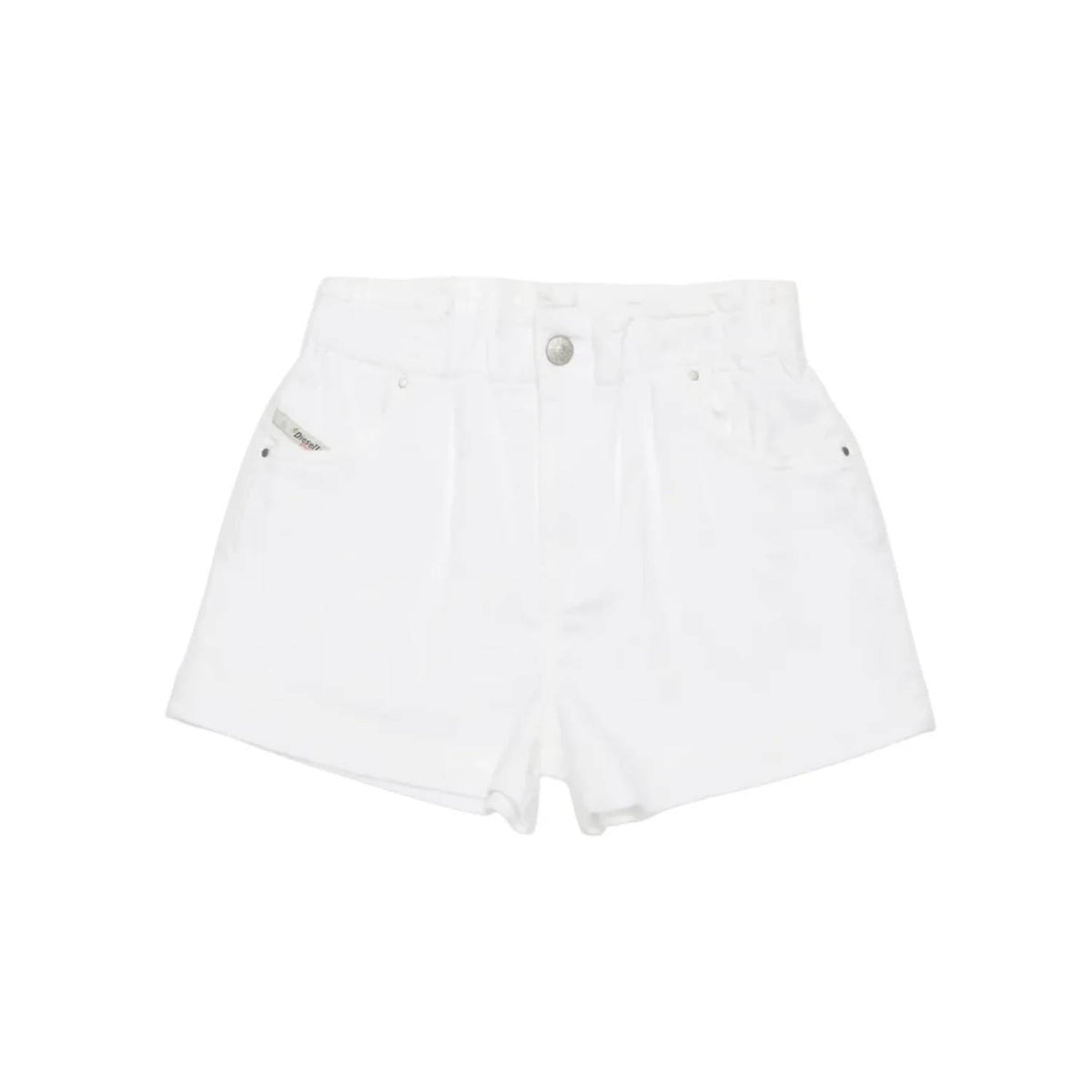 Diesel - Girls Elastic Waist Jeans Shorts