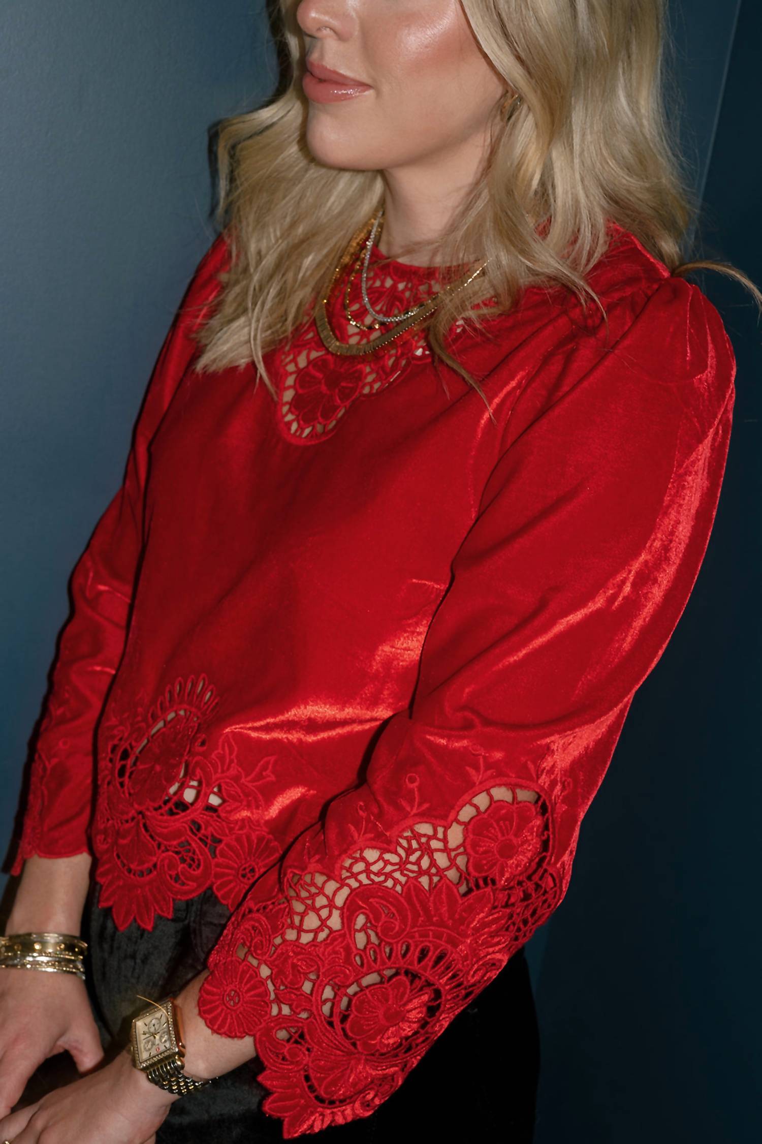 Love The Label - Alina Crew Neck Top