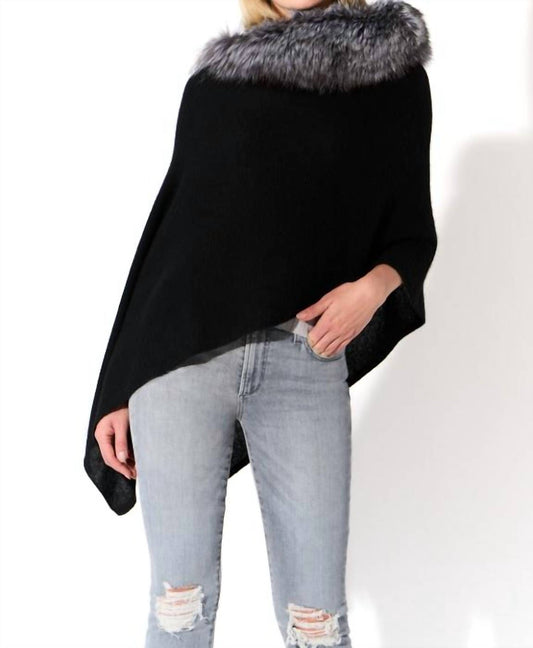 Oolala - Cashmere Asymmetrical Poncho